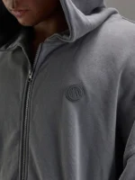 Embossed Grey Heavyweight Zip up 2.webp