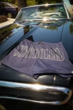 Navy Blue Mesh 3.5 Seam Shorts.webp